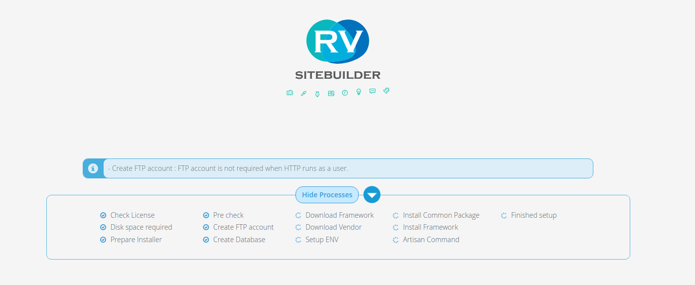 LinkedIn Login Setup - RVsitebuilder